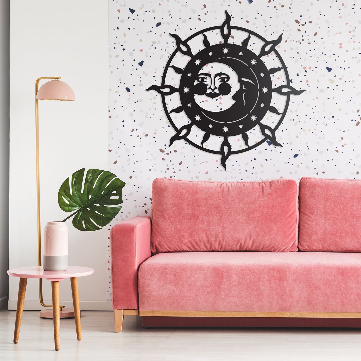 Sun and Moon Wall Art