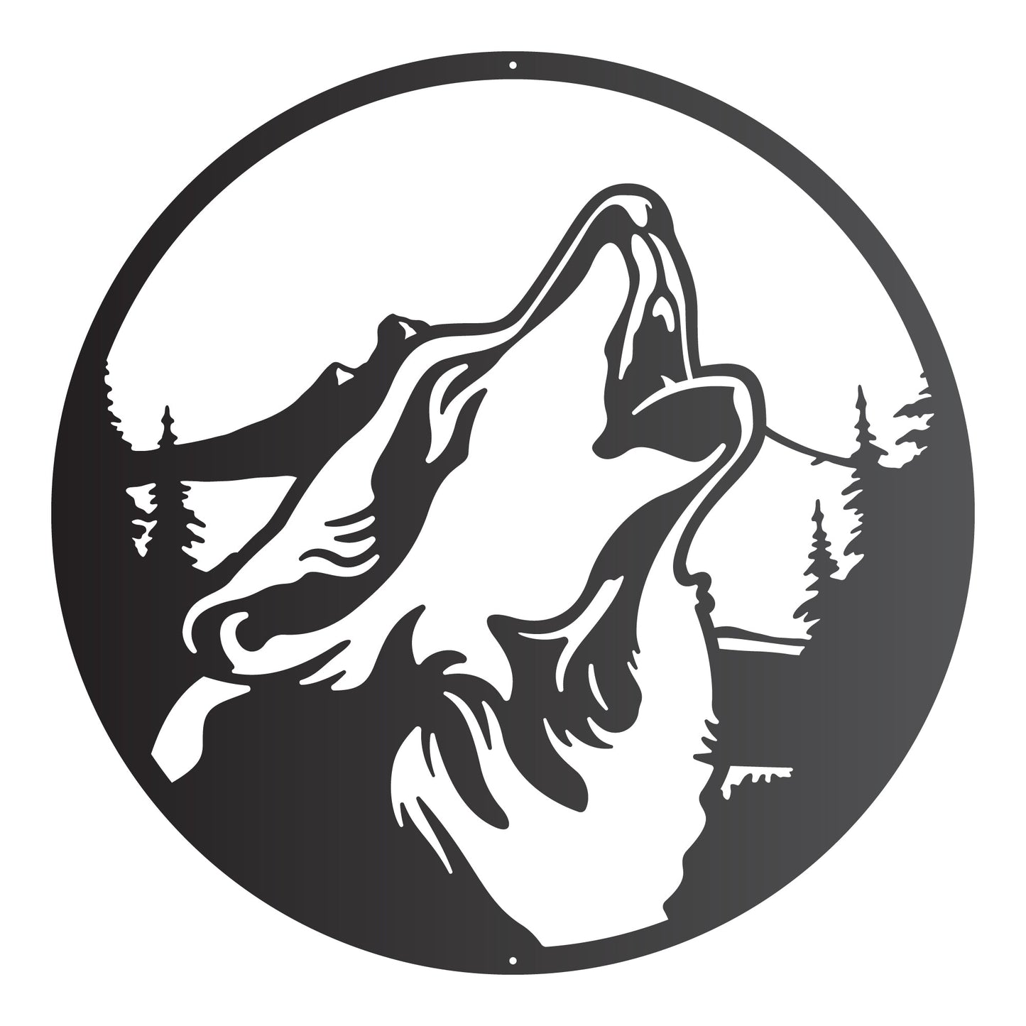 Howling Wolf Wall Art