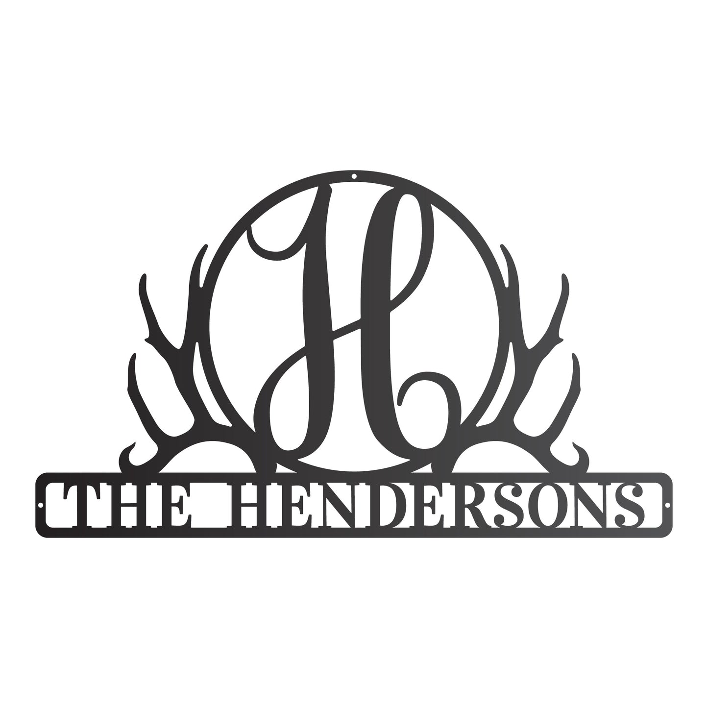 Custom Border Monograms