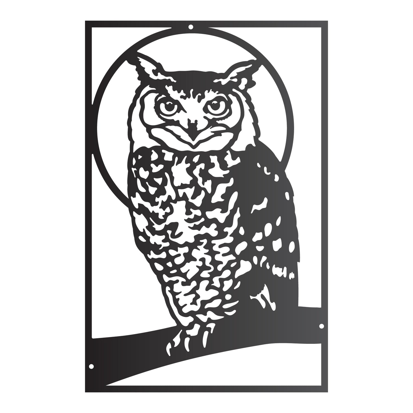 Owl Rectangular Wall Art